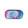 Tie-dye Pattern Layered Pencil Case for Boy and Girls Best Gifts 2D Cartoon School Pencil Pouch for Children Pencil Bag