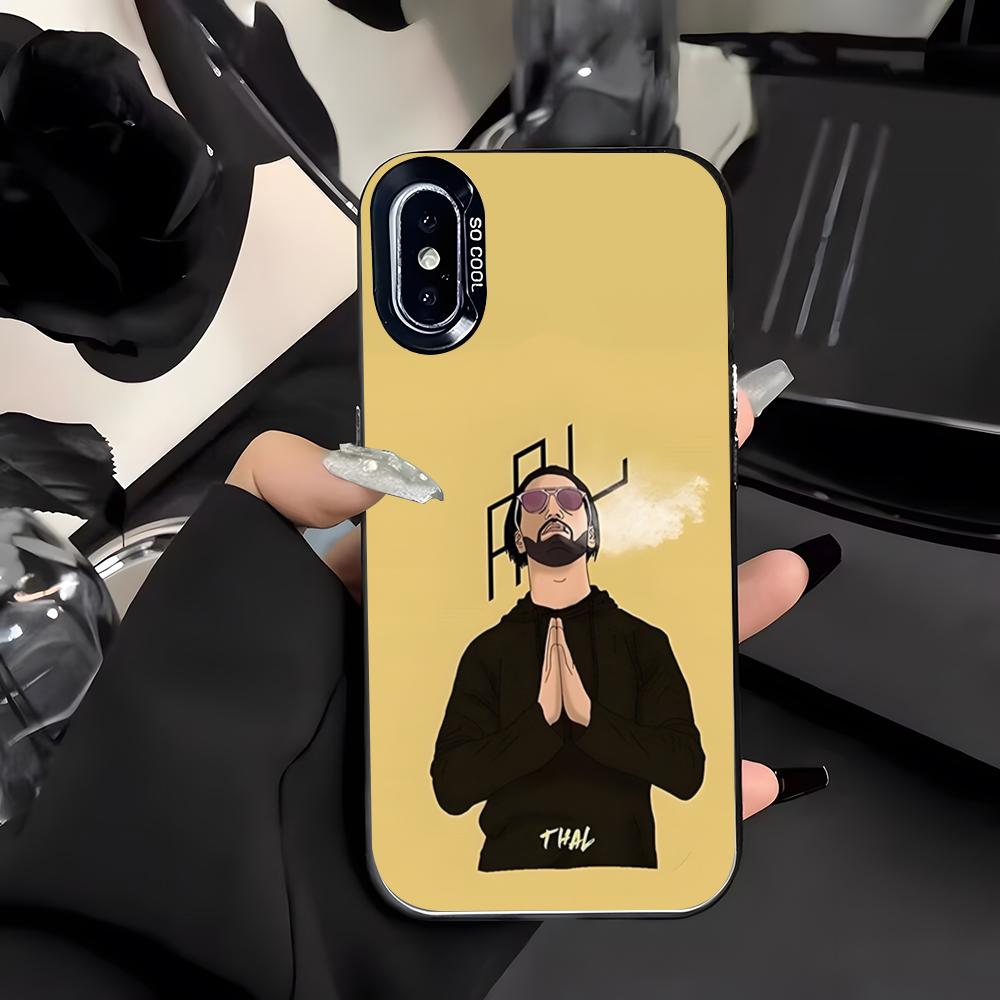 

P-PNL Rapper Phone Case For IPhone 17 Air 16 E 15 14 Plus 13 12 11 Pro Max Colored Silver Cover iPhone 15 Pro