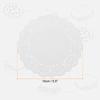 150/300pcs Lace Paper Doilies White Round/Oval/Rectangle Disposable Decorative Paper Placemats Hollow Flower Absorbing Papers