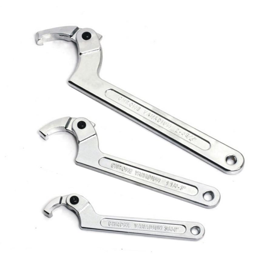 Adjustable Hook Wrench for Motorcycle Suspension