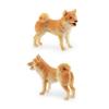 Dog Figurines Playset Hand Painted Plastic Dog Realistic Detailed Puppy Figures