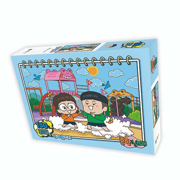 

Common sibling jigsaw puzzle 1 150pcs neighborhood playground