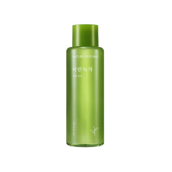 Nature Republic Young Green Tea Мягкий тоник, эмульсия 155 мл НОВИНКА #TONER 1PCS