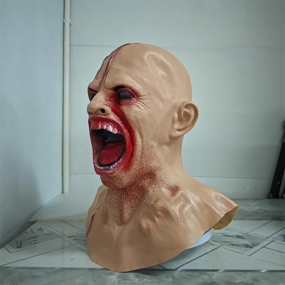 Realistic Horror Infected Zombie Masks Unisex House Helma Rekvizita Vysoce kvalitní Rekvizita Haunted House