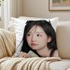 Kim Ji Won Queen of Tears Cushion Cover Linen Minimalist Soft  for Sofa Bed Home Room Decor