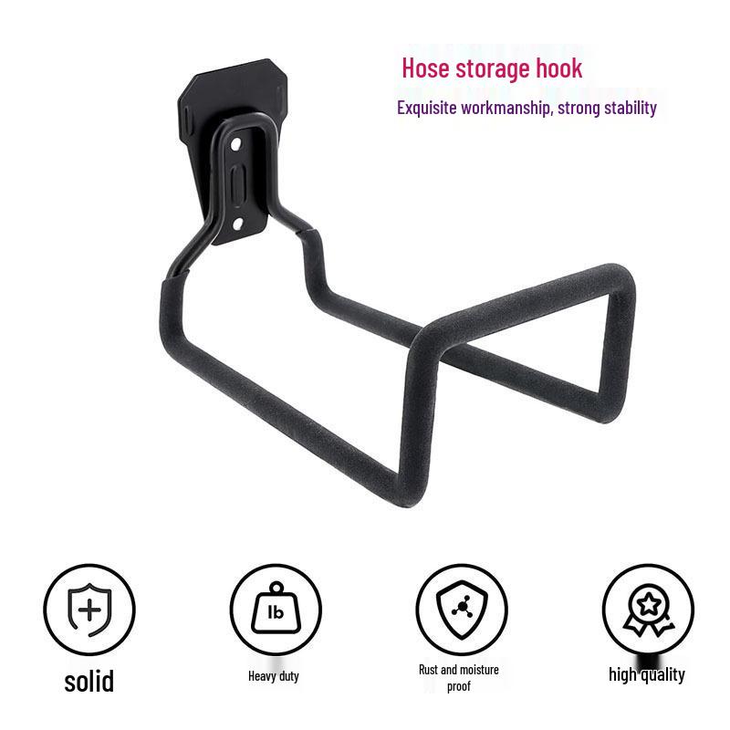 Cross-Border Metal Garden Hose Hook for Wall or Garage Storage