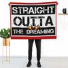 Straight Outta the Dreaming Throw Blanket Soft Solid Color Blanket for Couch Bed