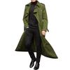 Streetwear Fashion Trench Men's Thin Coat Designer Overlong British Coats Man's Clothing with Epaulets Men's Jackets for Spring