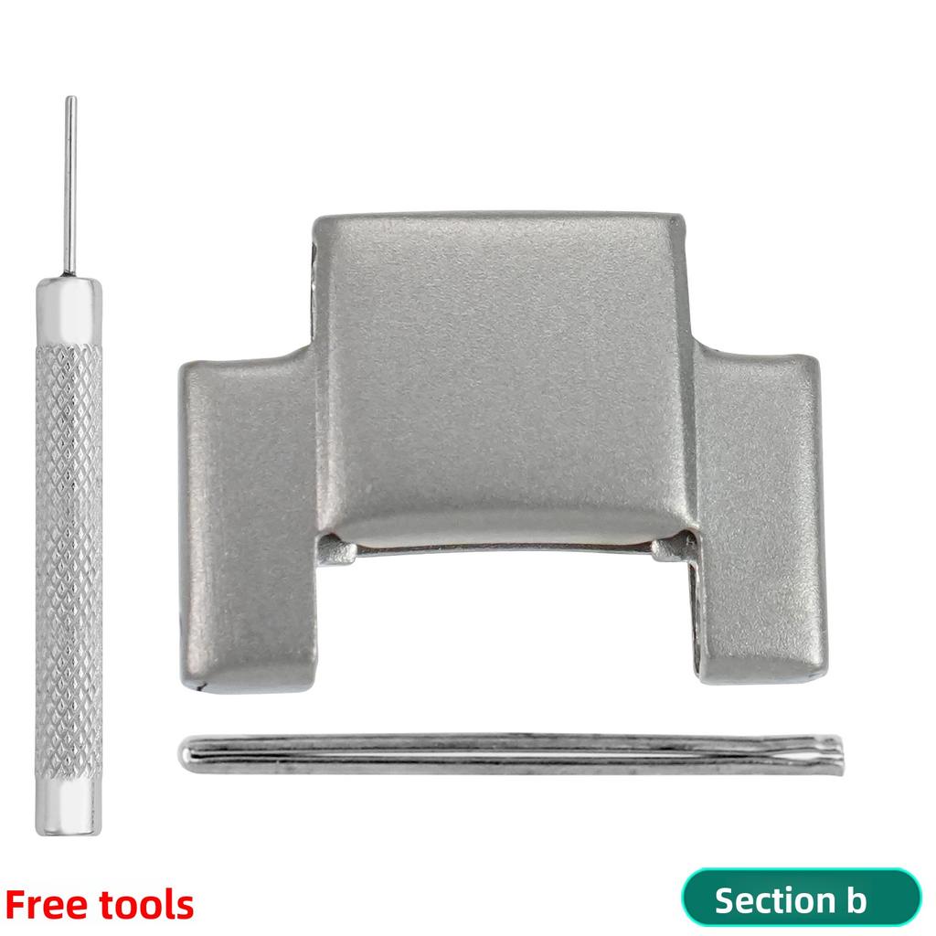 Watch band Metal extension part For Casio Protrek PRG-130Y/240 Prw-150 Titanium alloyl strap Link table section Accessories tool