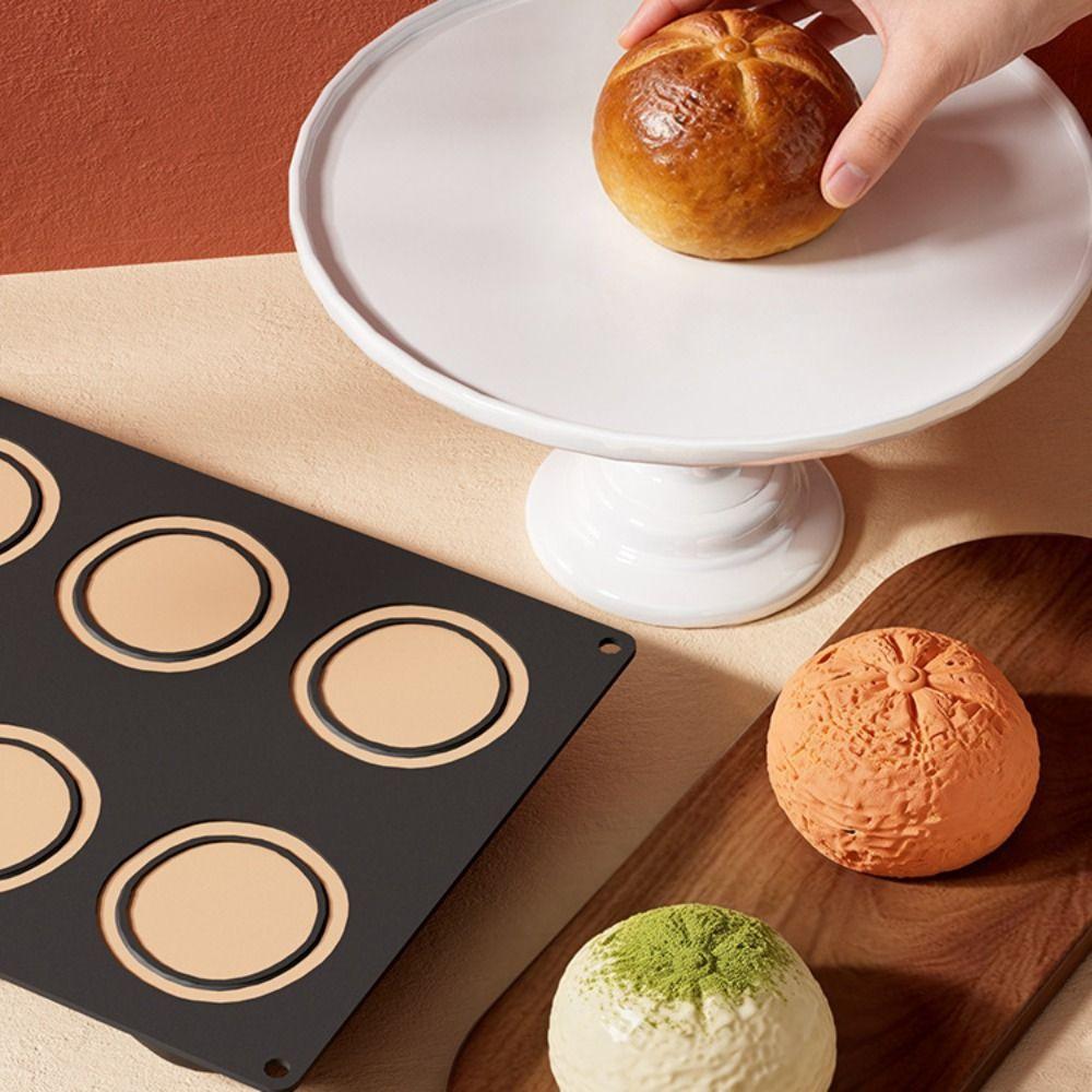 Reusable Orange Shape Cake Mold Non-stick 3D Silicone Mold  DIY Candle Making