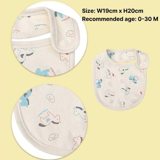 Withorganic Year of the Horse Newborn 6-Piece Premium Gift Set - Cloud Heart Horse