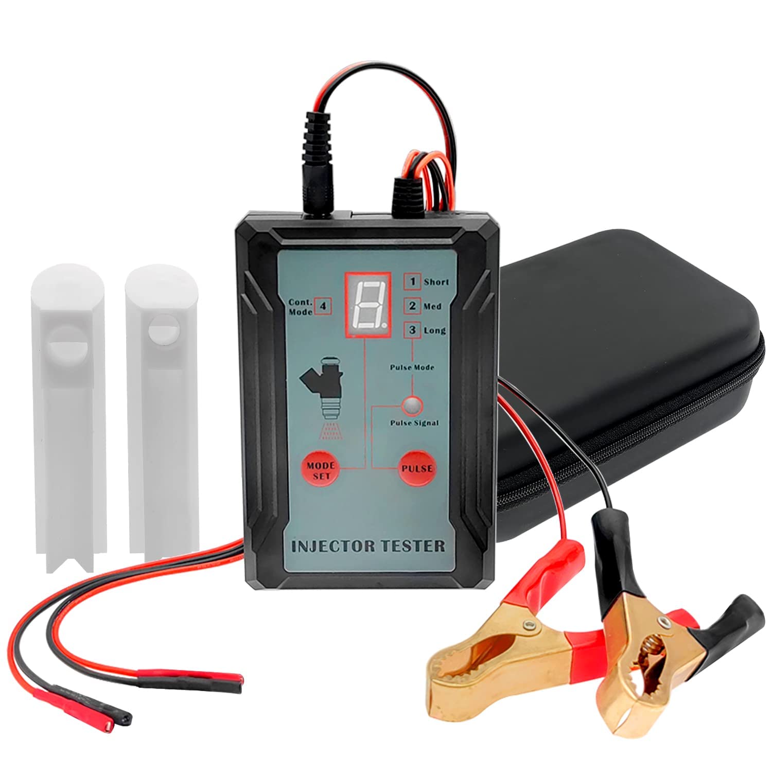 

ZKTOOL Тестер и комплект топливных форсунок, Адаптер Инструмент для самостоятельной очистки, Тест 2 белый