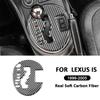 For LEXUS IS 1999-2005 Carbon Fiber Car Accessories Central Console Gear Shifter Panel Trim Frame Interior Decoration Sticker