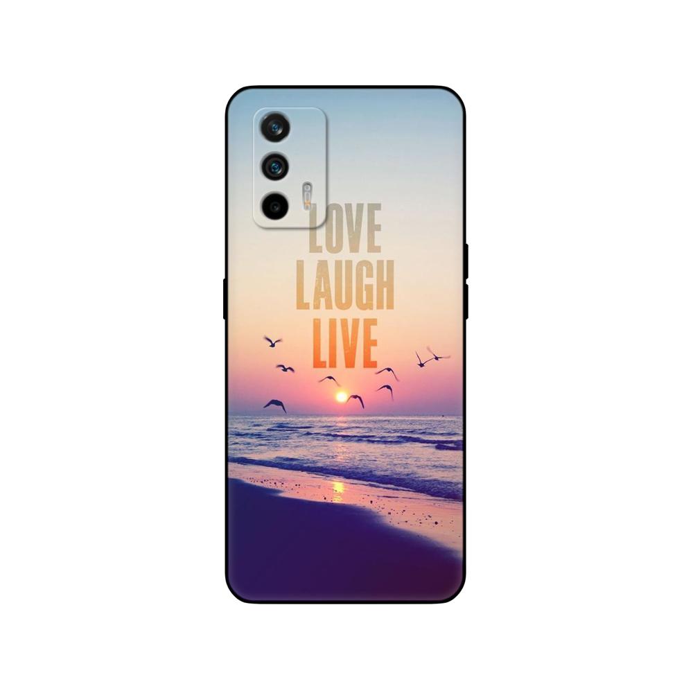 Силиконовый чехол для Realme GT 5G, чехол для телефона OPPO Realme GT 5G, мягкий чехол RealmeGT RMX2202, черный чехол из ТПУ 6,43 дюйма For Realme GT 5G