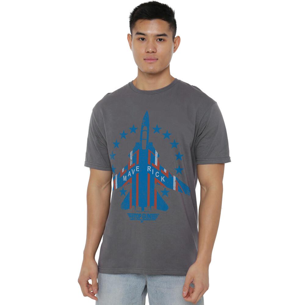 Top Gun Maverick T-Shirt S-4XL Charcoal XXL