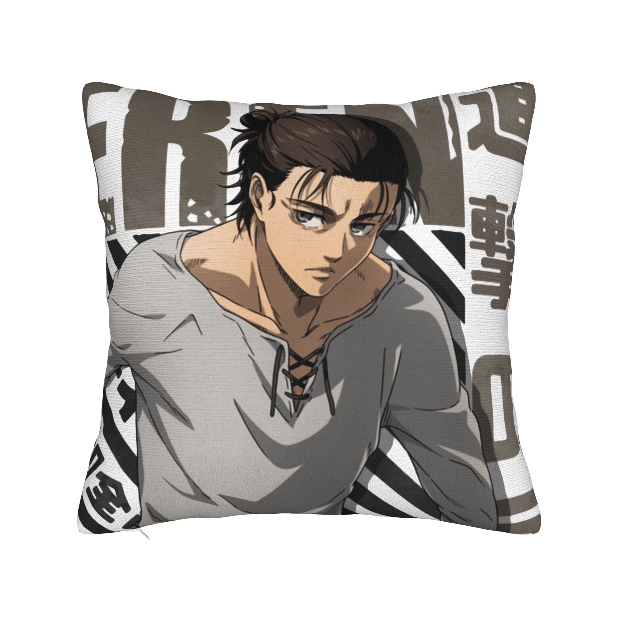 

Sasha Attack on Titan Pillowcase Printing Polyester Cushion Cover Decorative AOT Pillow Case Cover Car Drop Shipping 45X45cm 30cmx30cm