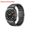 Luxury Titanium Band for Samsung Watch Ultra 2026 2026 47MM Width Metal Strap for Galaxy Watch 47MM ULTRA Series Watchband