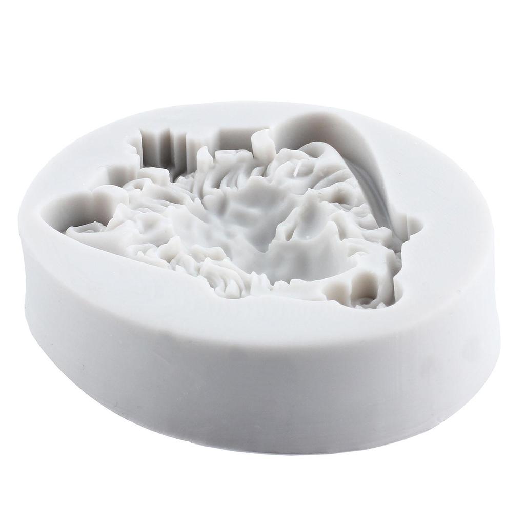 Lion Silicone Mold Lion Head Fondant Molds Cake Decorating Tools Theme Cake Dessert Decorated Chocolate Candy Mold