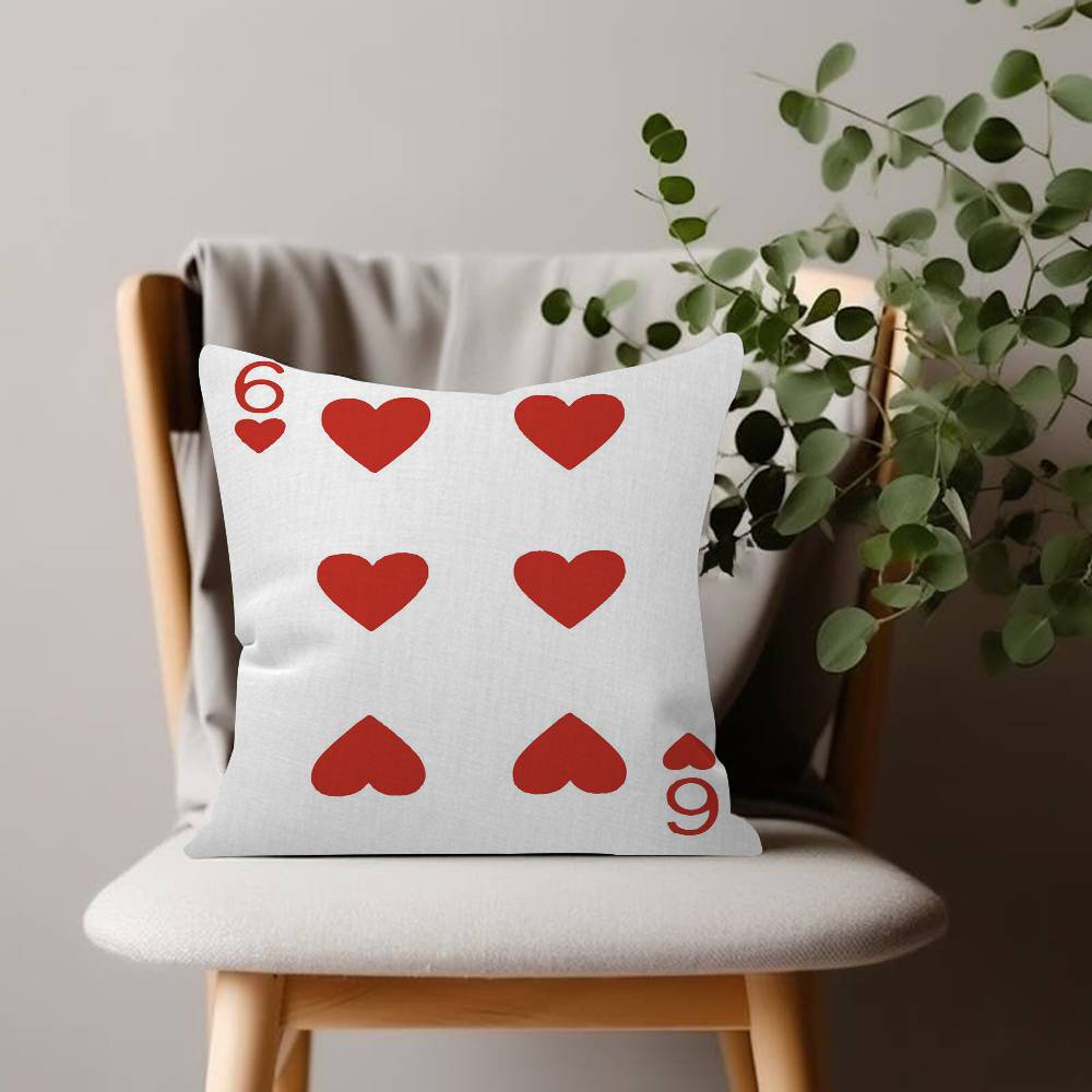 Vintage Poker Personalized Picture Text Home Decorative Pillows Household Gifts Xcm