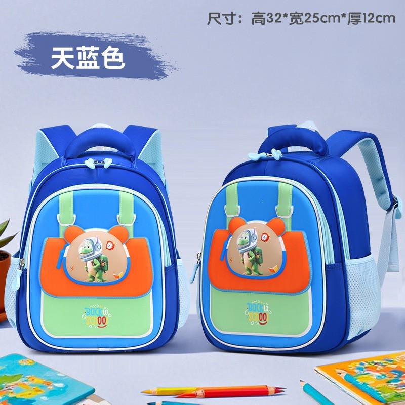 Kids 3D Hardshell Backpack Preschoolers - Cute Animal Design Waterproof Nylon School Bag With Padded Shoulder Straps