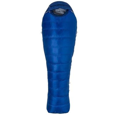 198 cm Extra Long Marmot Unisexs Nanowave 50 Semi Rec Mummy Ideal for Camping and Trekking Light Summer Sleeping Bag Estate Blue