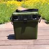 green lure box with seat