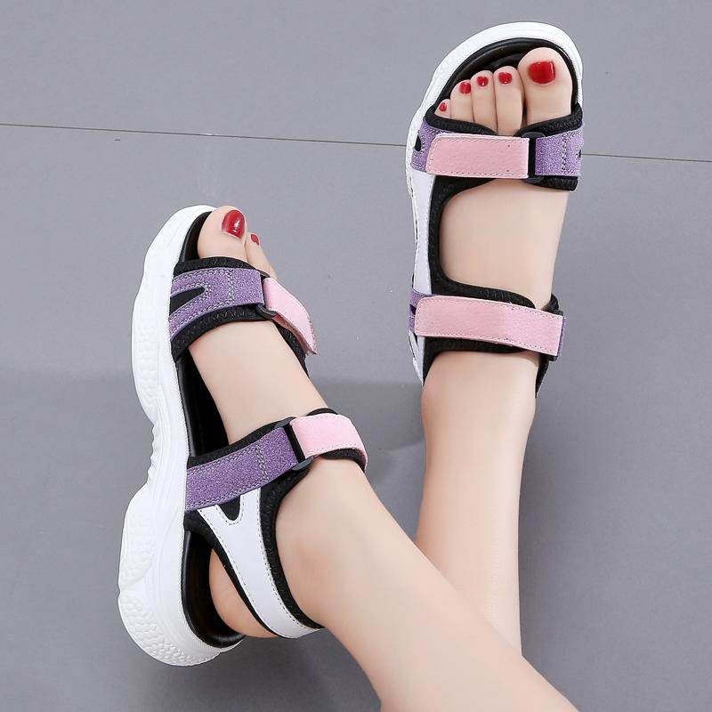 Sandali Sportivi Moda Traspiranti Comodi Estivi per Bambini Scarpe da Spiaggia Pantofole Scarpe da Donna Scarpe per Bambini