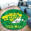 Leon Fc Crest Custom Name Round Area Rug Carpet Rug For Living Room Bedroom Sofa Playroom Decor Nonslip Floor Mat