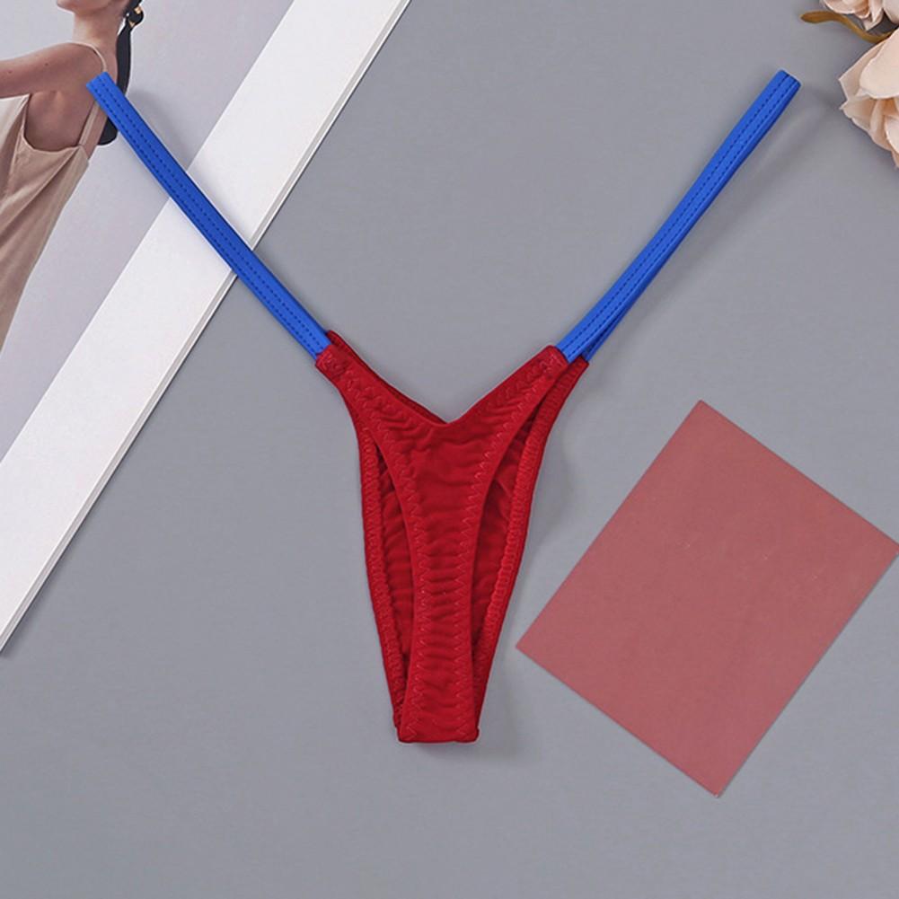 Stylish Womens TBack Underwear with Thin Straps and Low Waist Design