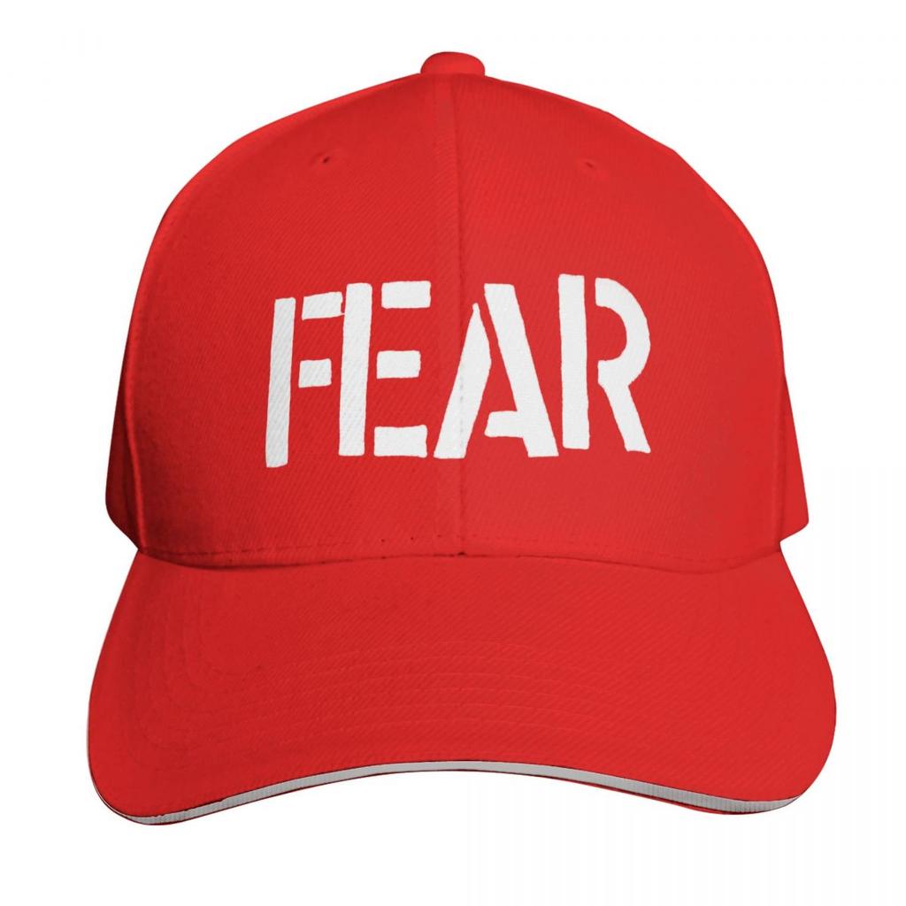 Fear Baseball Cap Hat Luxury Brand Fun Hats Fishing Hat Kids Hat Womens Hats For The Sun Unisexs