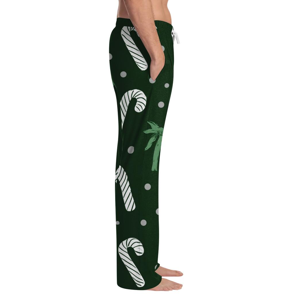 Men's Christmas Print Pajama Pants for and Sleep