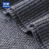ROMON Men's 100% Cashmere Mock Neck Thick Warm Sweater