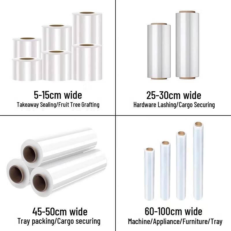 Commercial Transparent PE Stretch Wrap Film