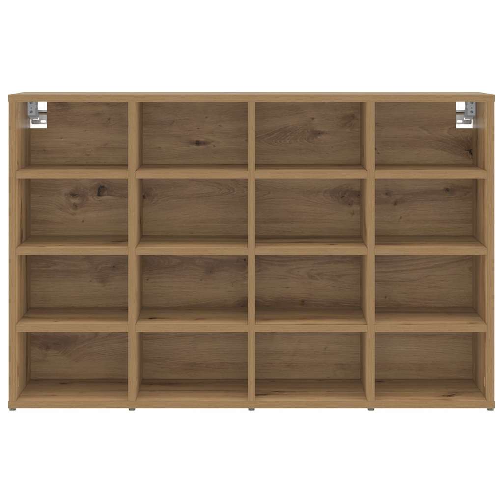 Shoe Cabinet Artisan Oak 103 X 30 X 67 Cm Particleboard