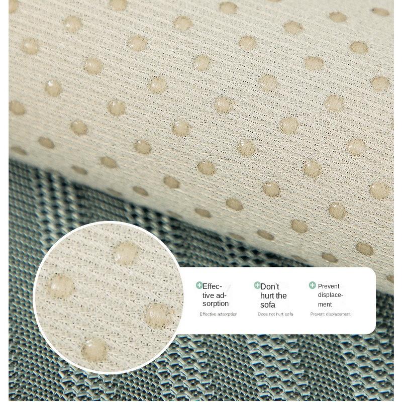 Modern Summer Simple Style Ice Silk Lightweight Non-slip Sofa Cushion Covers Living Room Sofa Towel Cover for Cooling Decoration