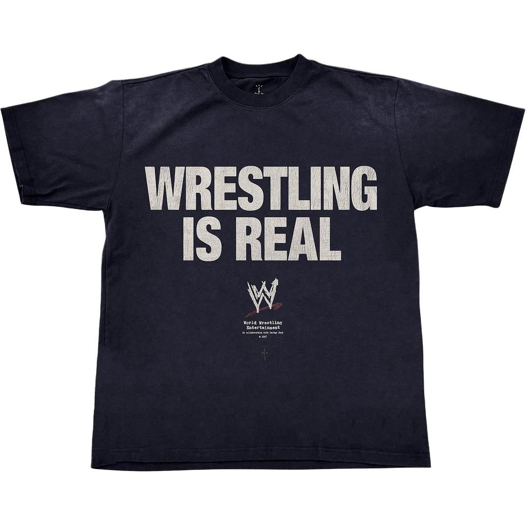 Travis Scott Wrestling Is Real T shirt TRA-SS25-001