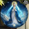 Decorative Metal Wall Art Sign 20x20 Cm Tin Painting