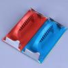 Red & Blue Sandpaper Holder: Compact, Convenient Tool for Household Sanding