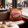 Brand Burger King Cushion Cover Decorative Cushions Covers Cover Sofa X Pillow  Piece X X Pillowcase