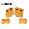 5Pairs Amass XT90 XT90H Battery Connector Bullet Connector Male and Female Plugs Adapter with Sheath Housing for RC Lipo Battery