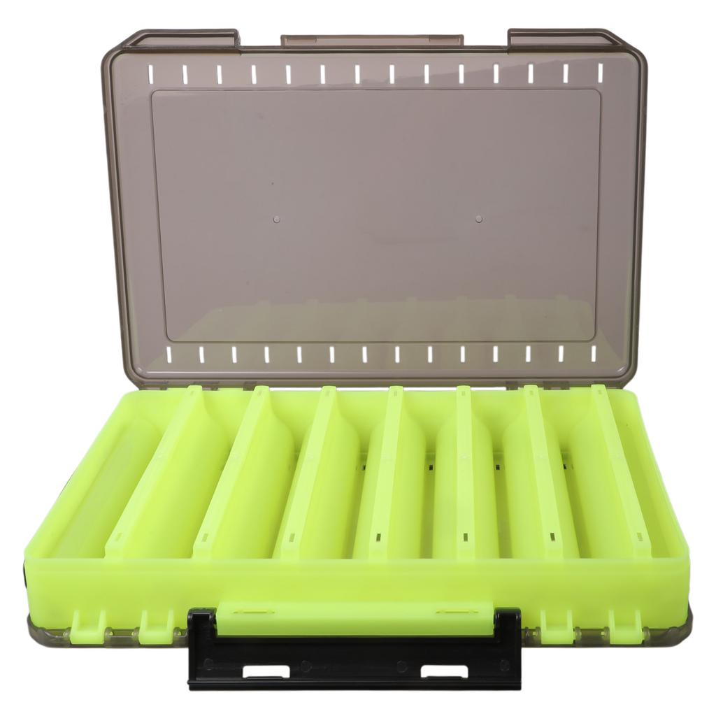 Fishing Tackle Boxes Practical Fishing Lure Organizer-Double Sided Fishing Baits Storage Box Plastic Organizer-Case Gift