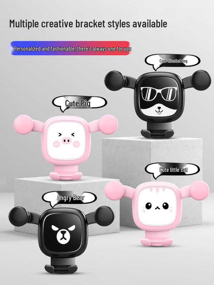 Gravity Car Air Vent Phone Holder for Navigation - New Model