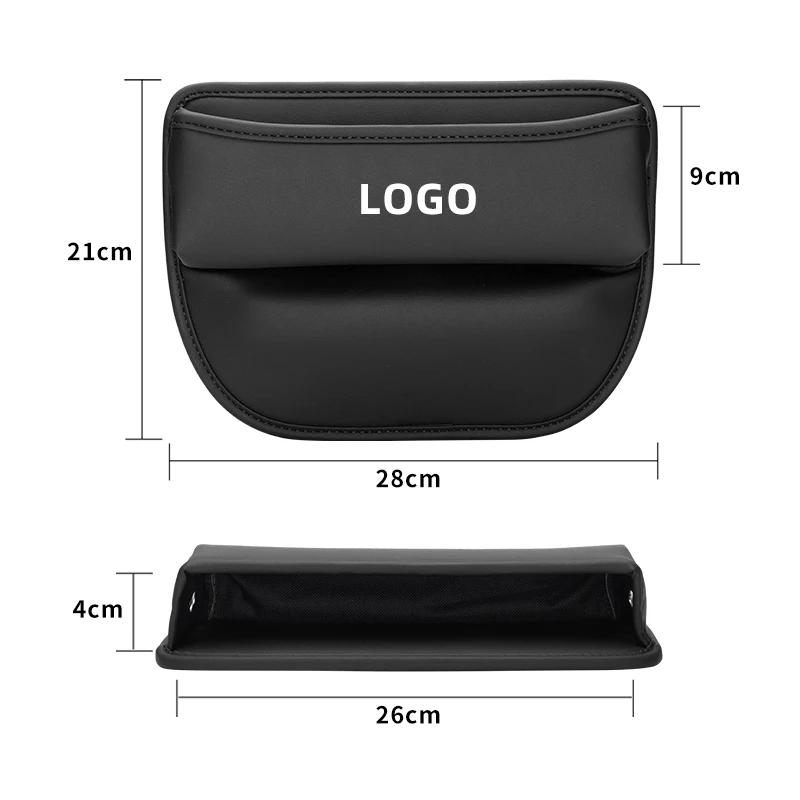 Car Seat Gap Organizer Leak-Proof Storage Box Side Seam Plug For Honda Civic Fit Jazz Accord Pilot CRV Odyssey Passport City SM1 pvcz2