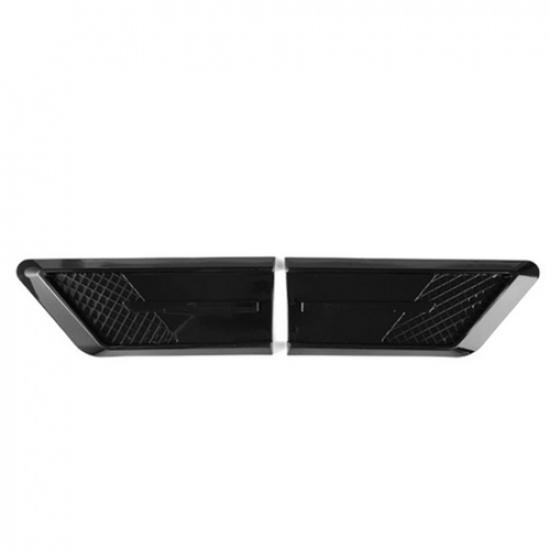 2Pcs Car Hood Vent Scoop Scoop Cover Side Fender Air Flow Intake Trims Accessory
