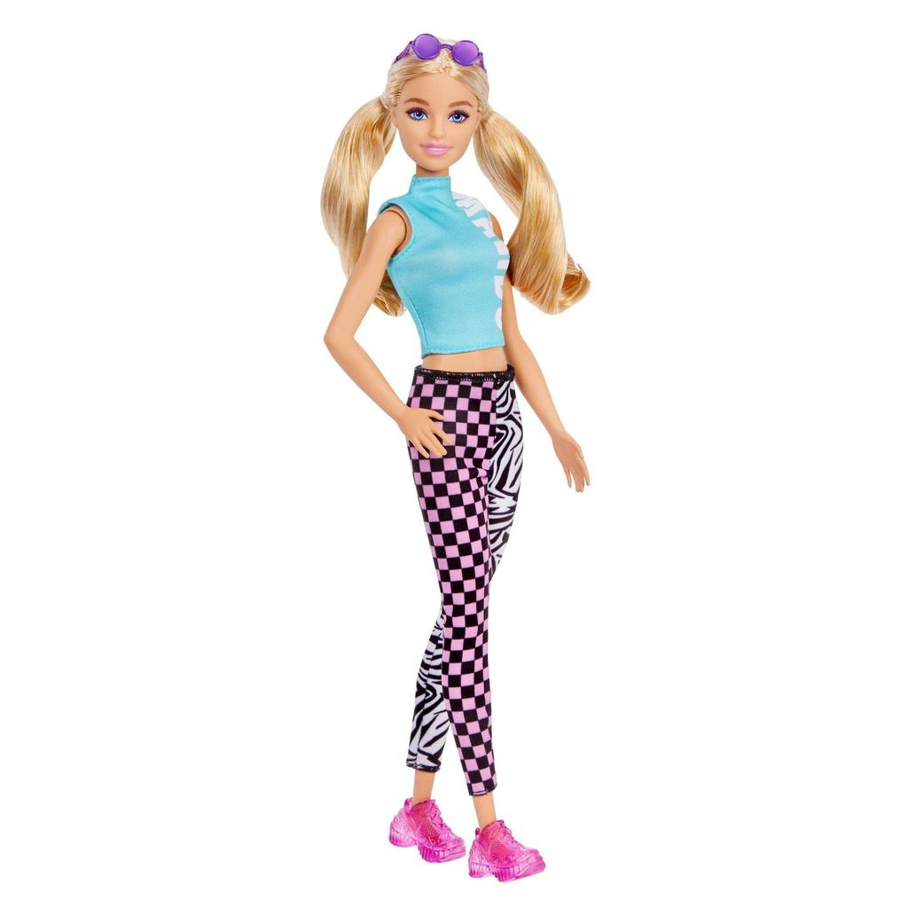 barbie Calças Fashionista Look Boneca Armazenamento para Idades 3 e Acima Vestir (Inclui estojo) (GRB50)