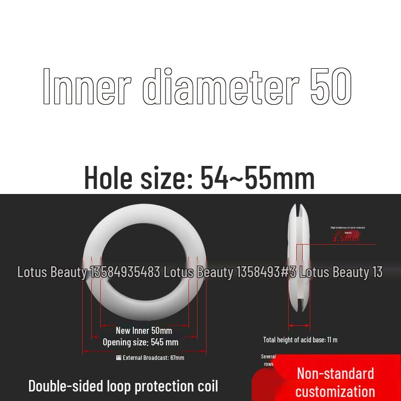 Industrial Dustproof Double-Sided Rubber Cable Grommet & Sealing Ring for Distribution Box