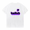 Twitch Tv Gaming Unisex TShirt Huikoo High Quality 100 Cotton Stream Live Viral Fans Tee Unisex ONeck Top Tee