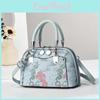 Stylish Floral Patchwork Tote Bag For Women Elegant Large Capacity Versatile Handbag