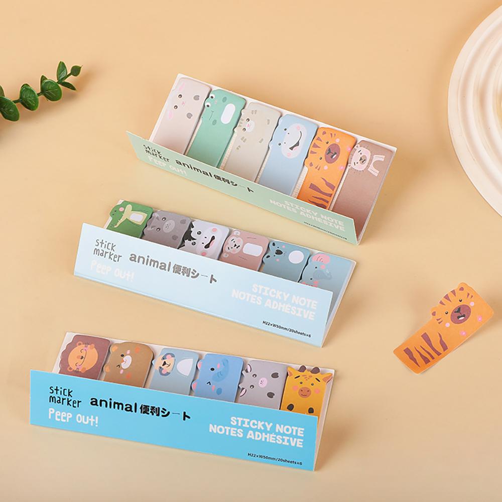 Cute cartoon animal series row seat convenient post creative n times post high appearance guide post message note post