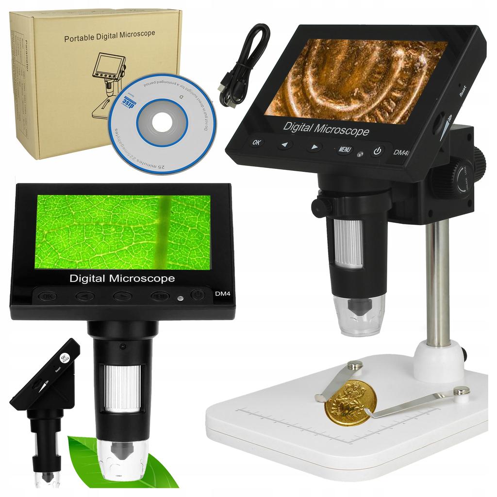 [PACZA] Digital Scientific Microscope for Children 200-1000X Magnification Z3253